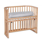Babybay Comfort co-sleeper Tremmeseng, Natural Varnished