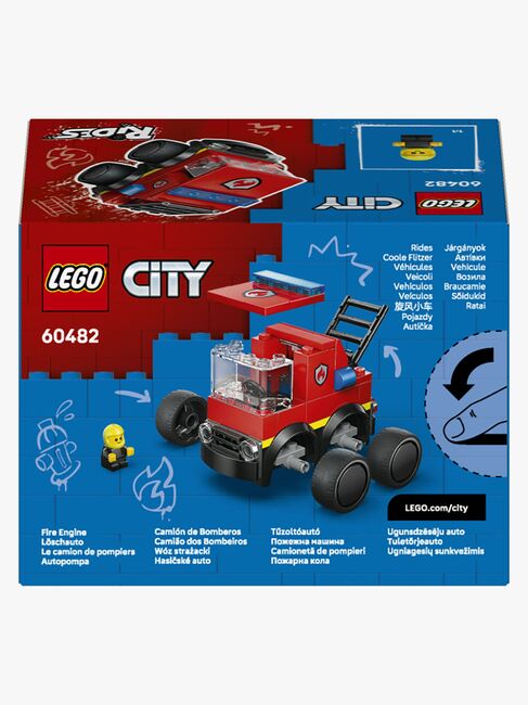LEGO City 60482 Motorer – Brandbil