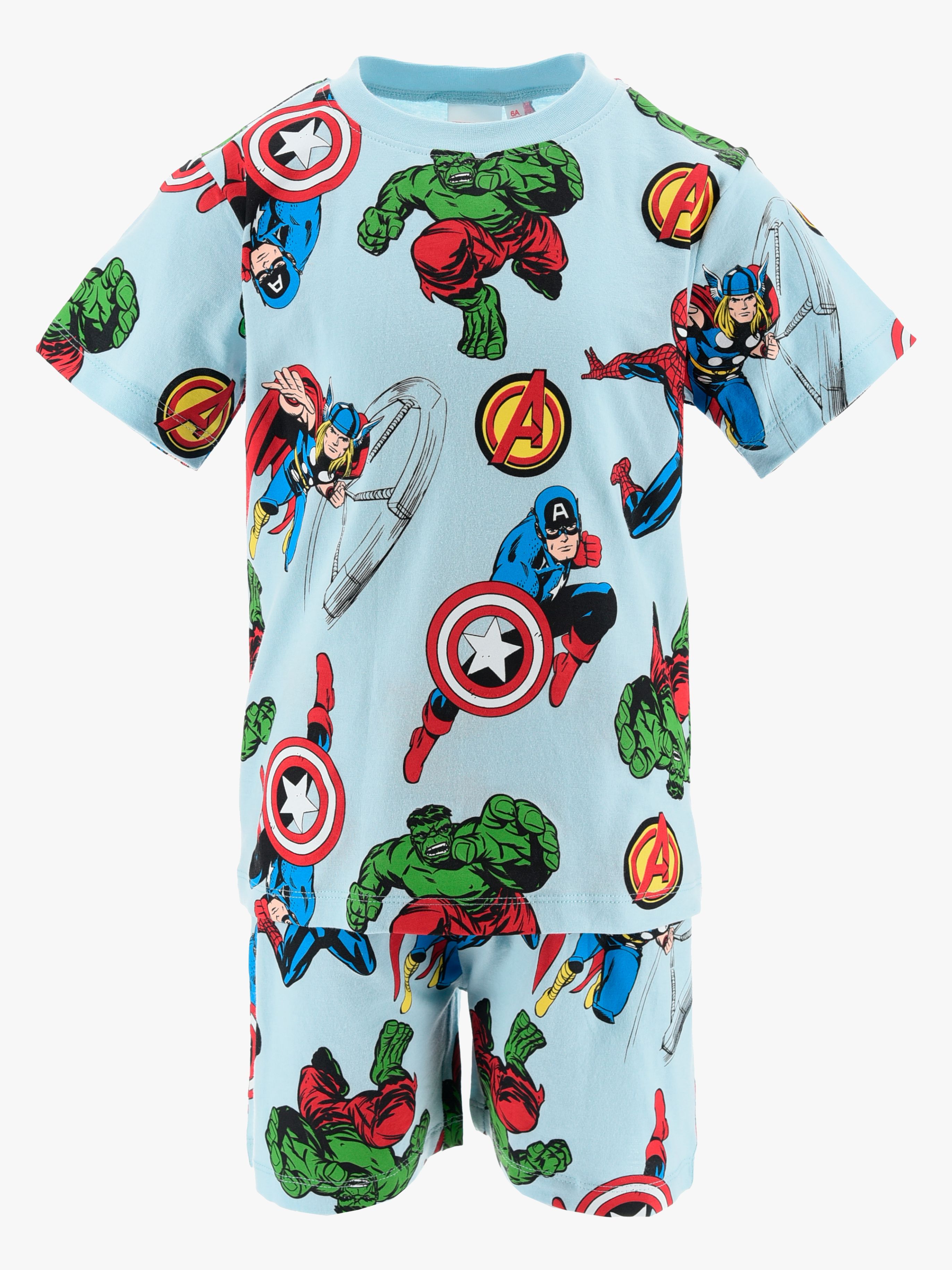 Marvel Avengers Pyjamas, Blå, 128-134