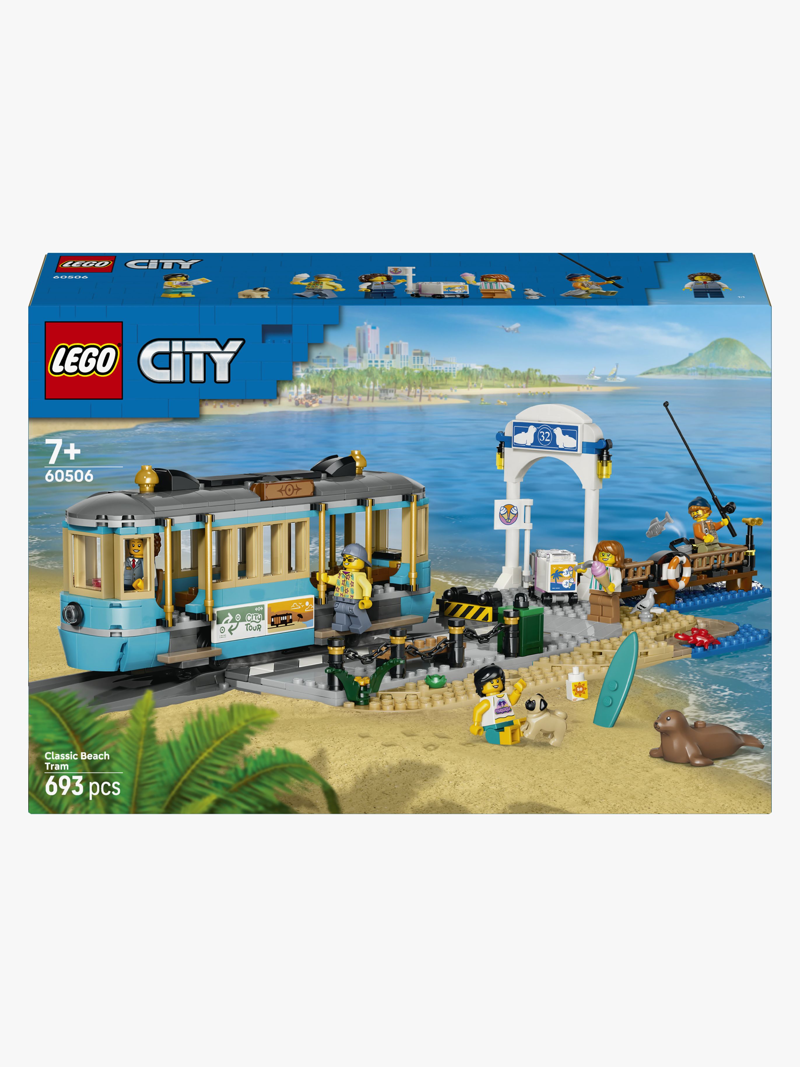 LEGO LEGO City 60506 Klassisk sporvogn med strandstop