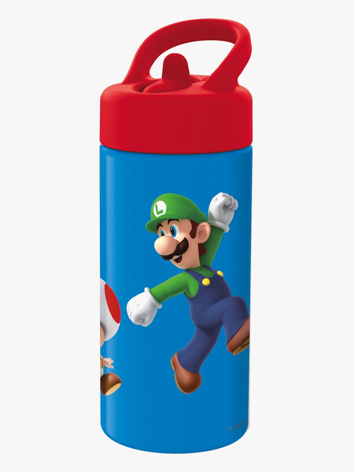 Super Mario Drikkedunk 410ml, Blå