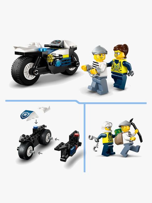 LEGO City 60455 Politimotorcykel på forbryderjagt