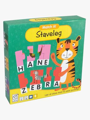 Barbo Toys Learning Staveleg Puslespil 38 Brikker