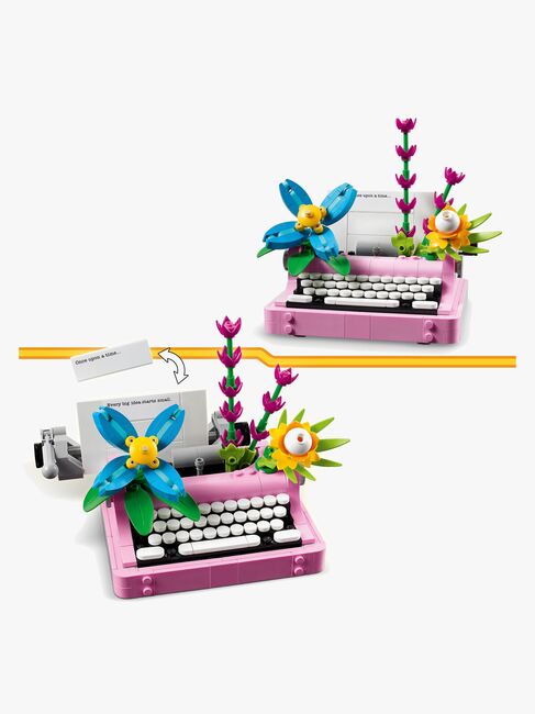 LEGO Creator 31169 Skrivemaskine med blomster