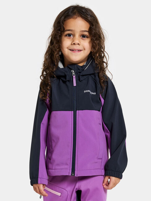 Didriksons Troel Softshelljakke, Tulip Purple