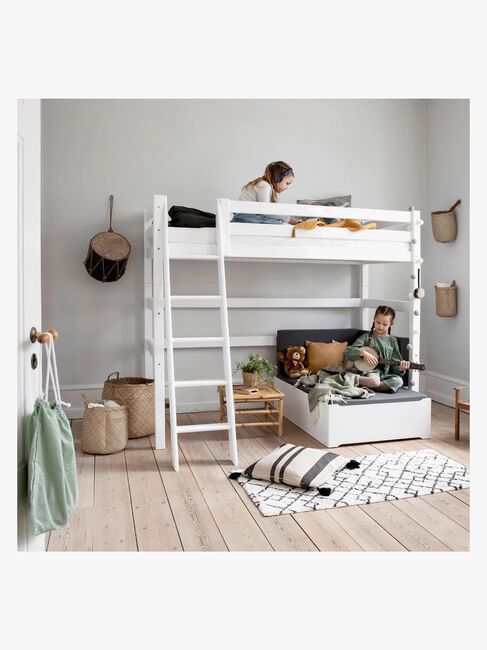 Hoppekids Sengemodul 80x200 cm, Hvid