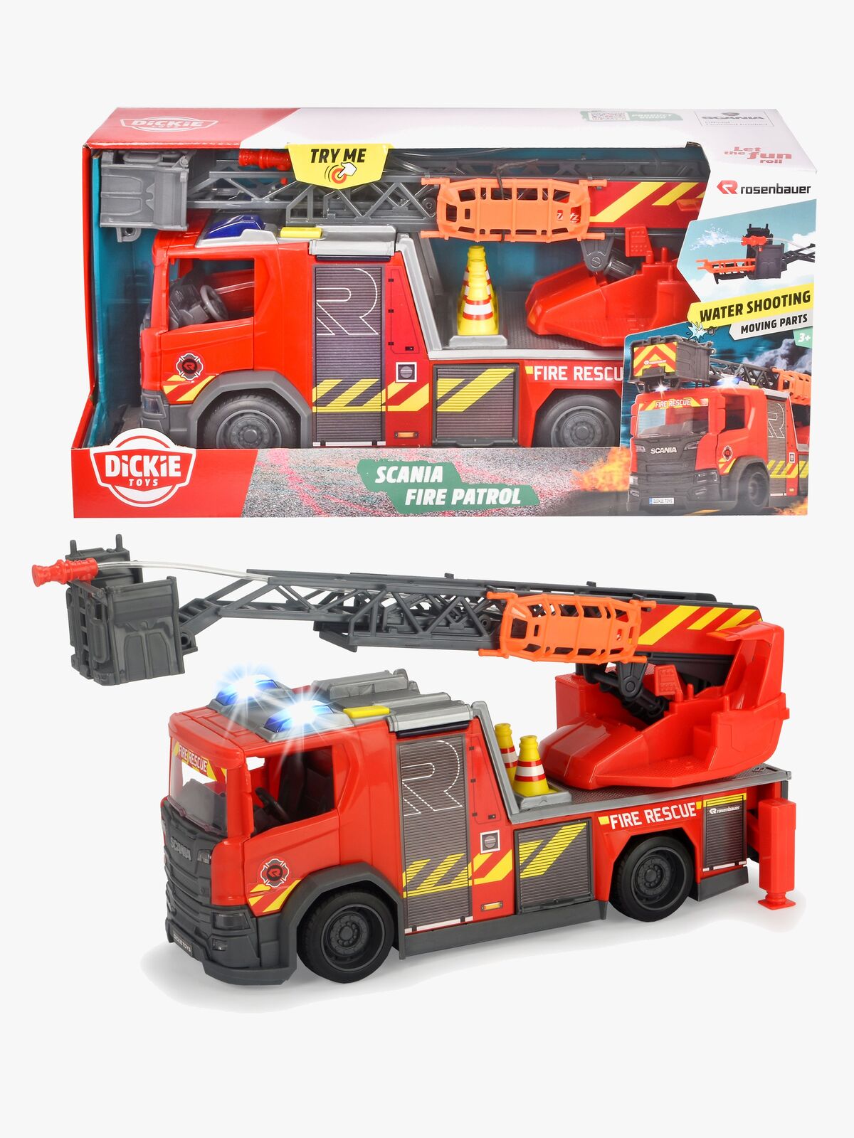 Dickie Toys Scania Brandbil
