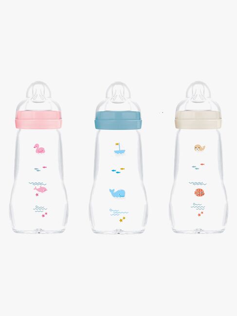 MAM Feel Good Sutteflaske Glas 260 ml, Mix