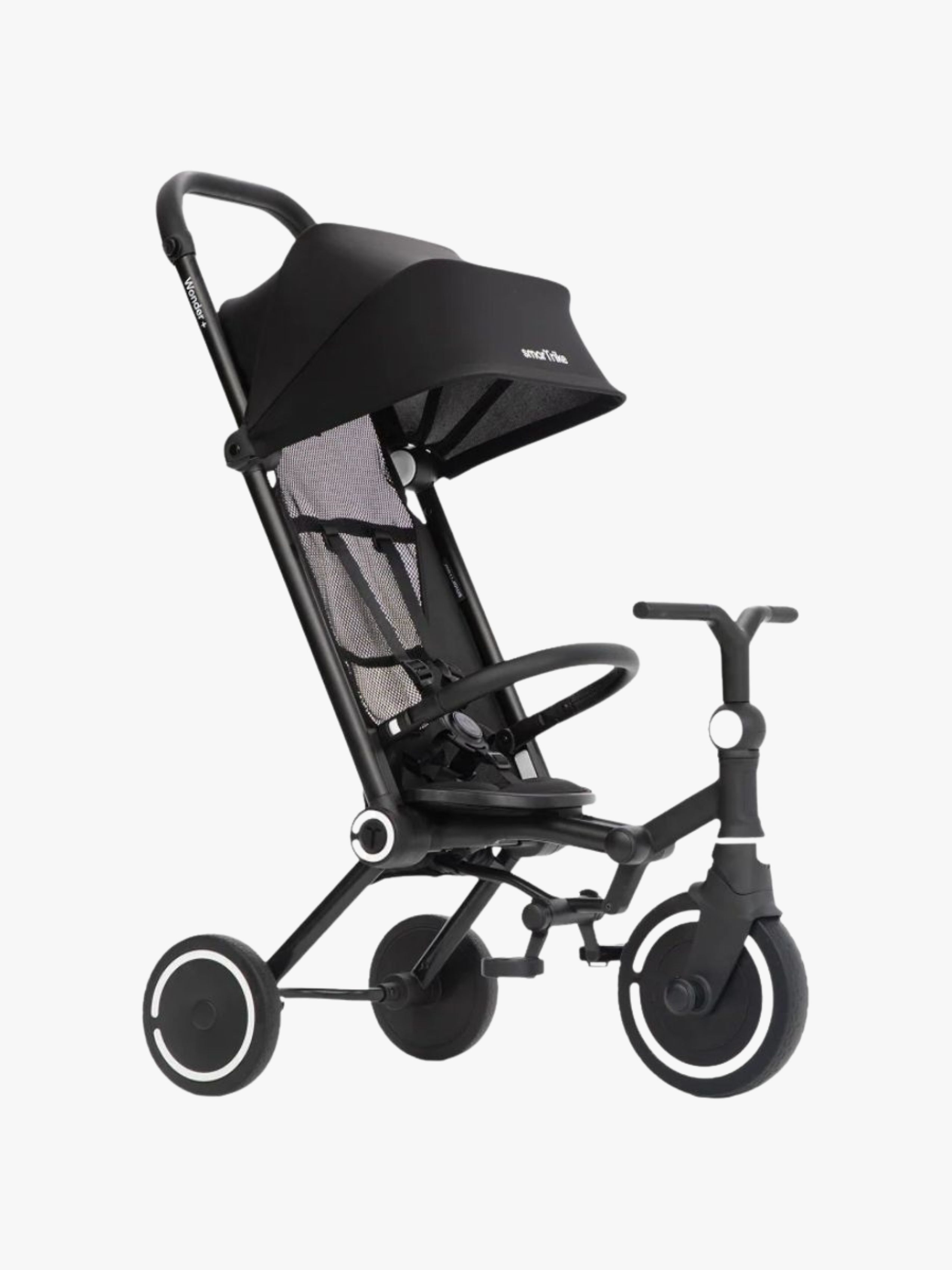 SmarTrike Wonder Plus Trehjulet Cykel 2-i-1, Storm Black