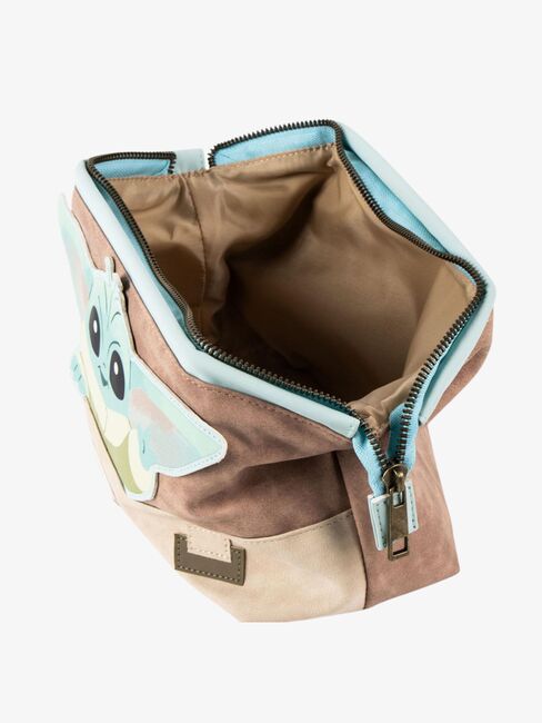 Star Wars The Mandalorian Baby Yoda Toilettaske, Beige