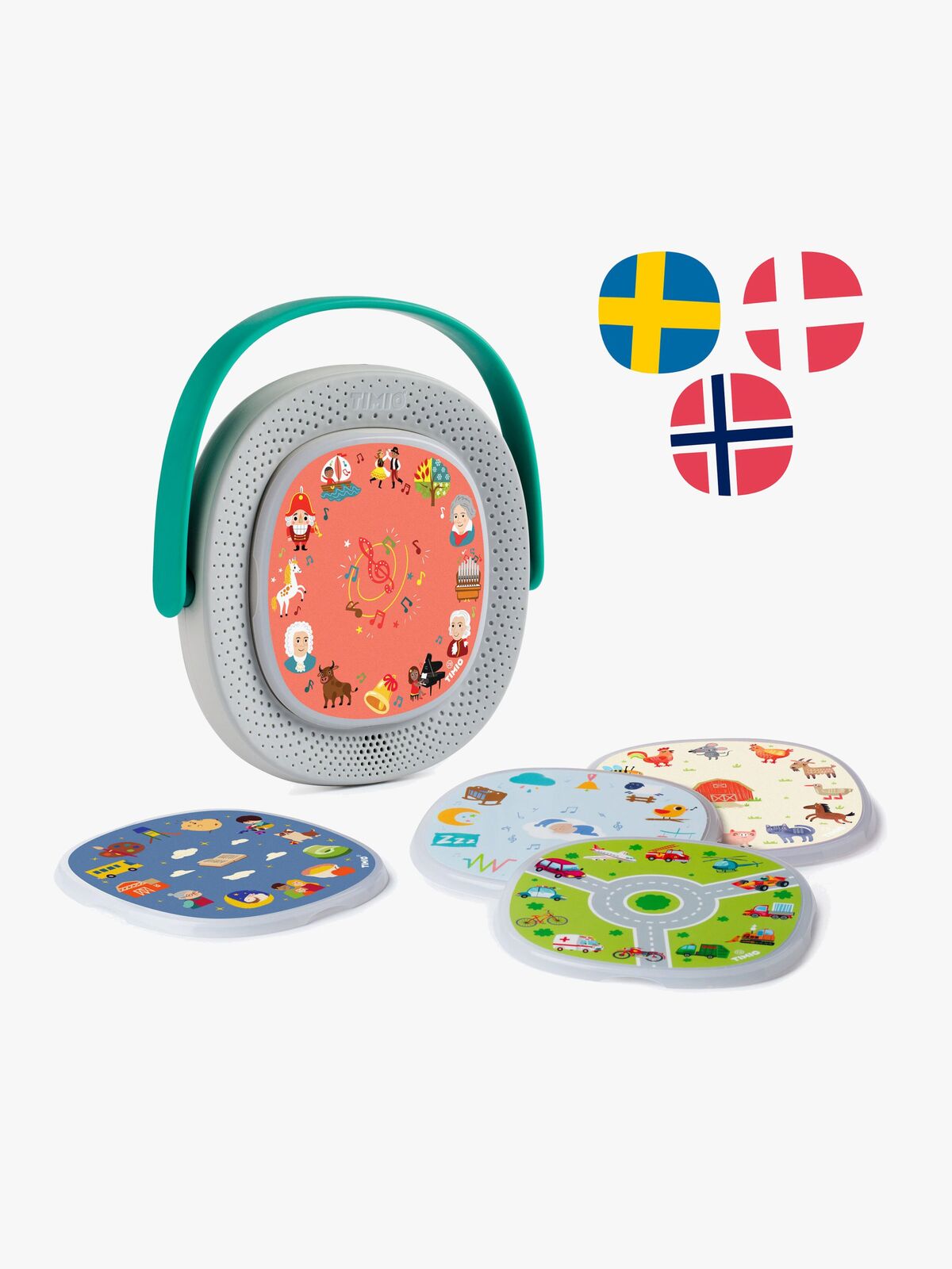 TIMIO Interaktiv Lydafspiller Skandinavisk Startpakke