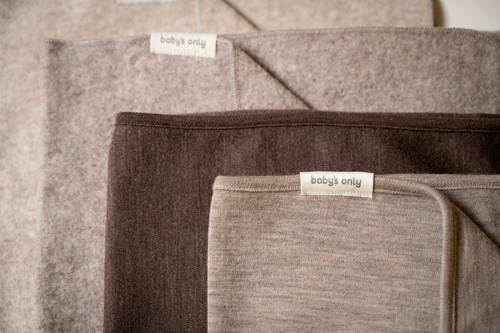 Baby's Only Cot Tæppe Merinould TOG 0.5, Fine Taupe