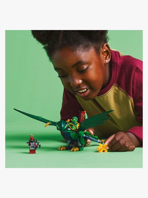 LEGO Ninjago 71829 Lloyds grønne skovdrage
