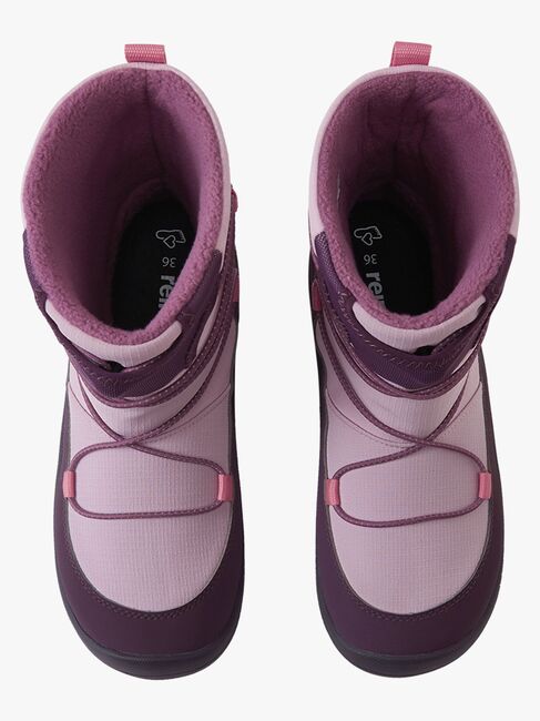 Reimatec Ensilumi Barefoot Jr Vinterstøvler, Deep Purple