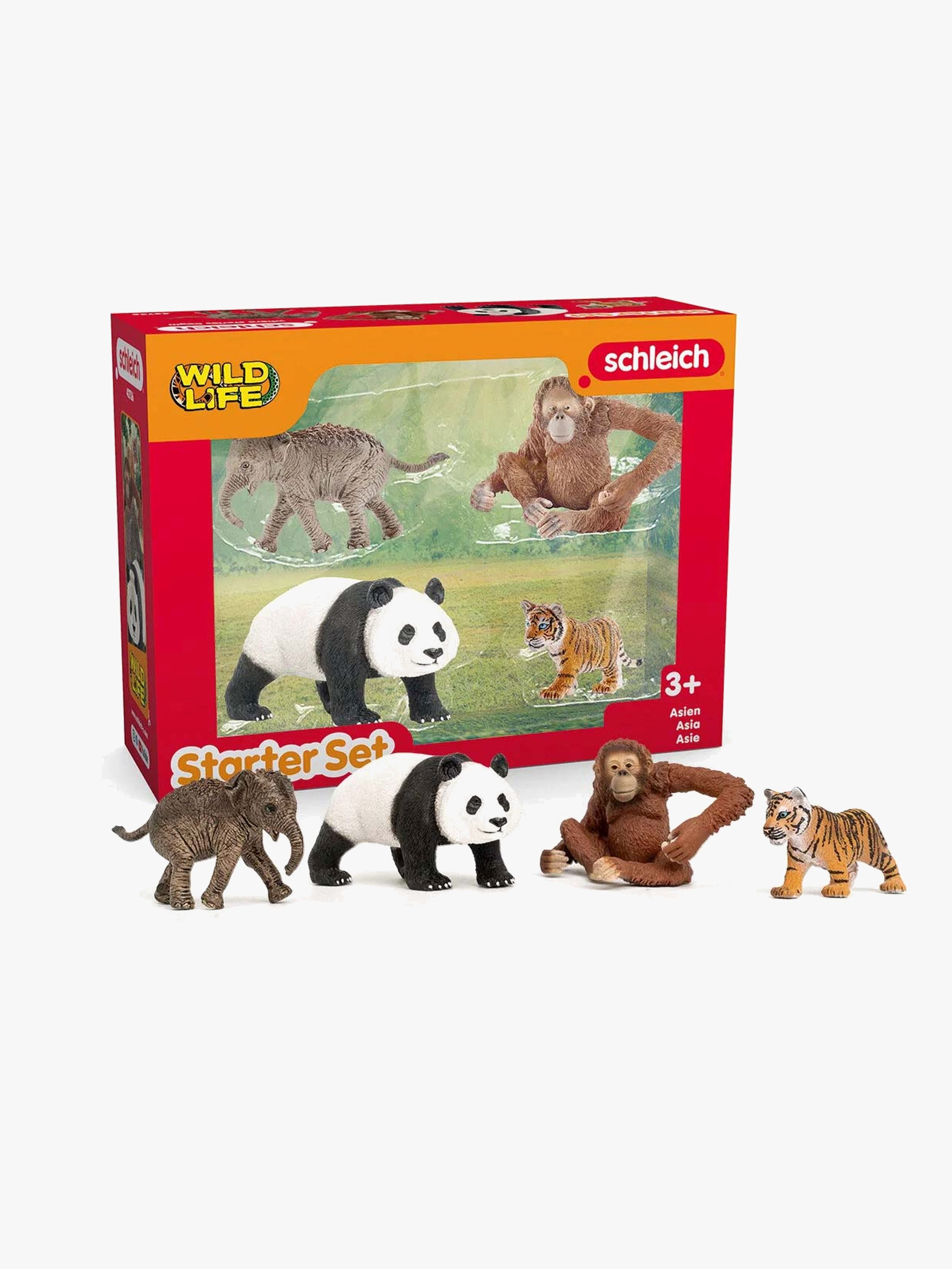 Schleich Wild Life Legesæt Dyr 4-Pak