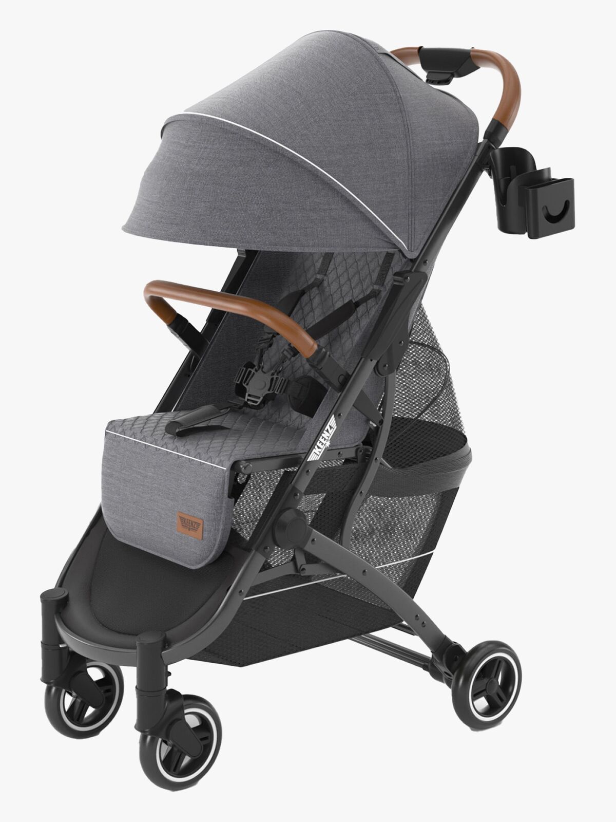 Keenz Air Plus Ultimate 3.0 Klapvogn, Grå