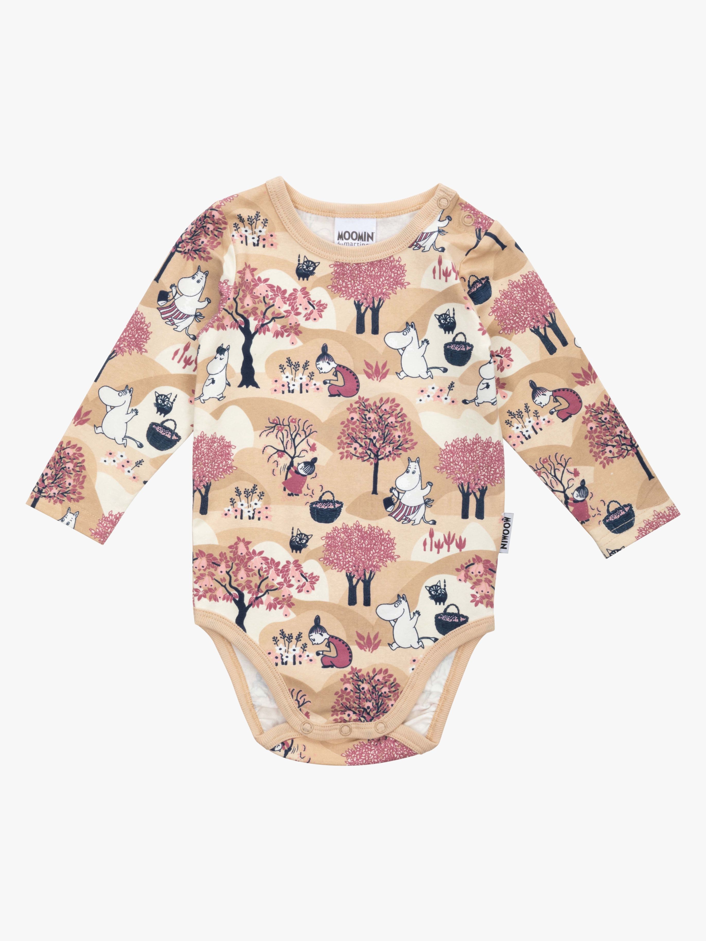 Moomin by Martinex Frugthøst Body, Beige, 62, Babytøj