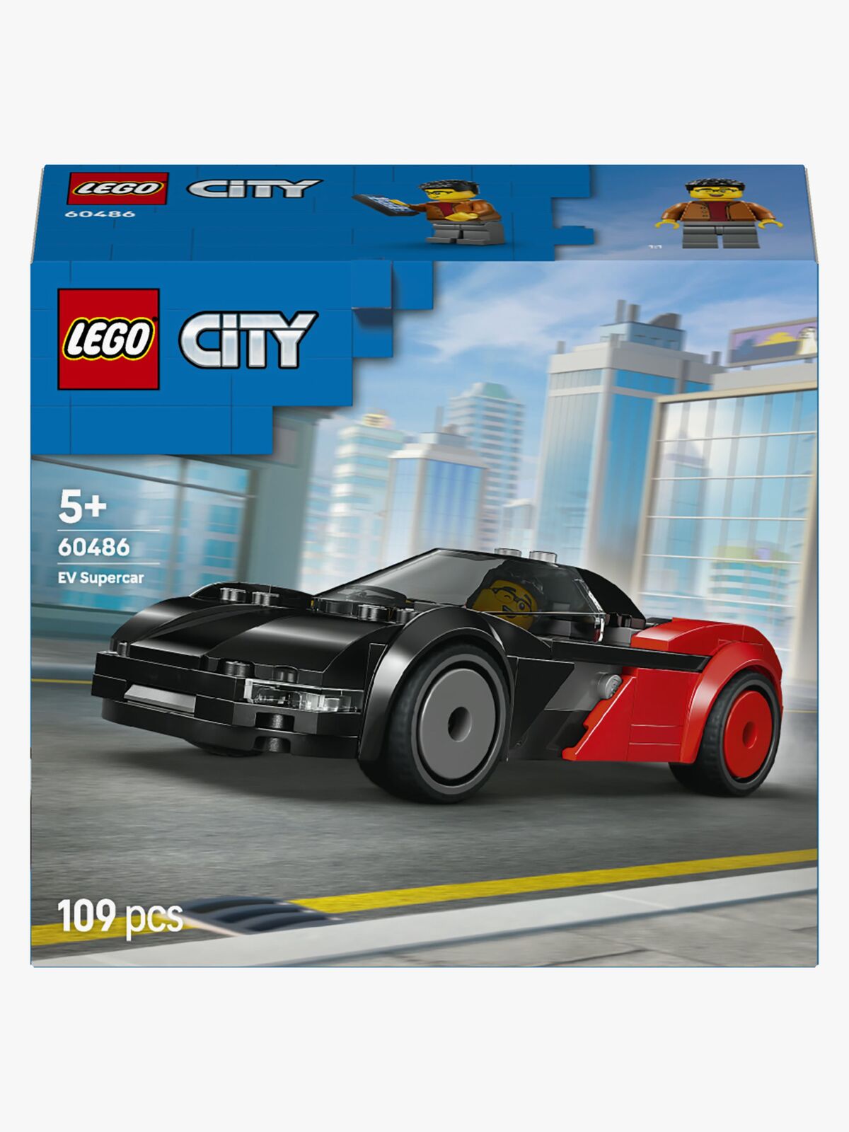 LEGO City 60486 Elektrisk superbil