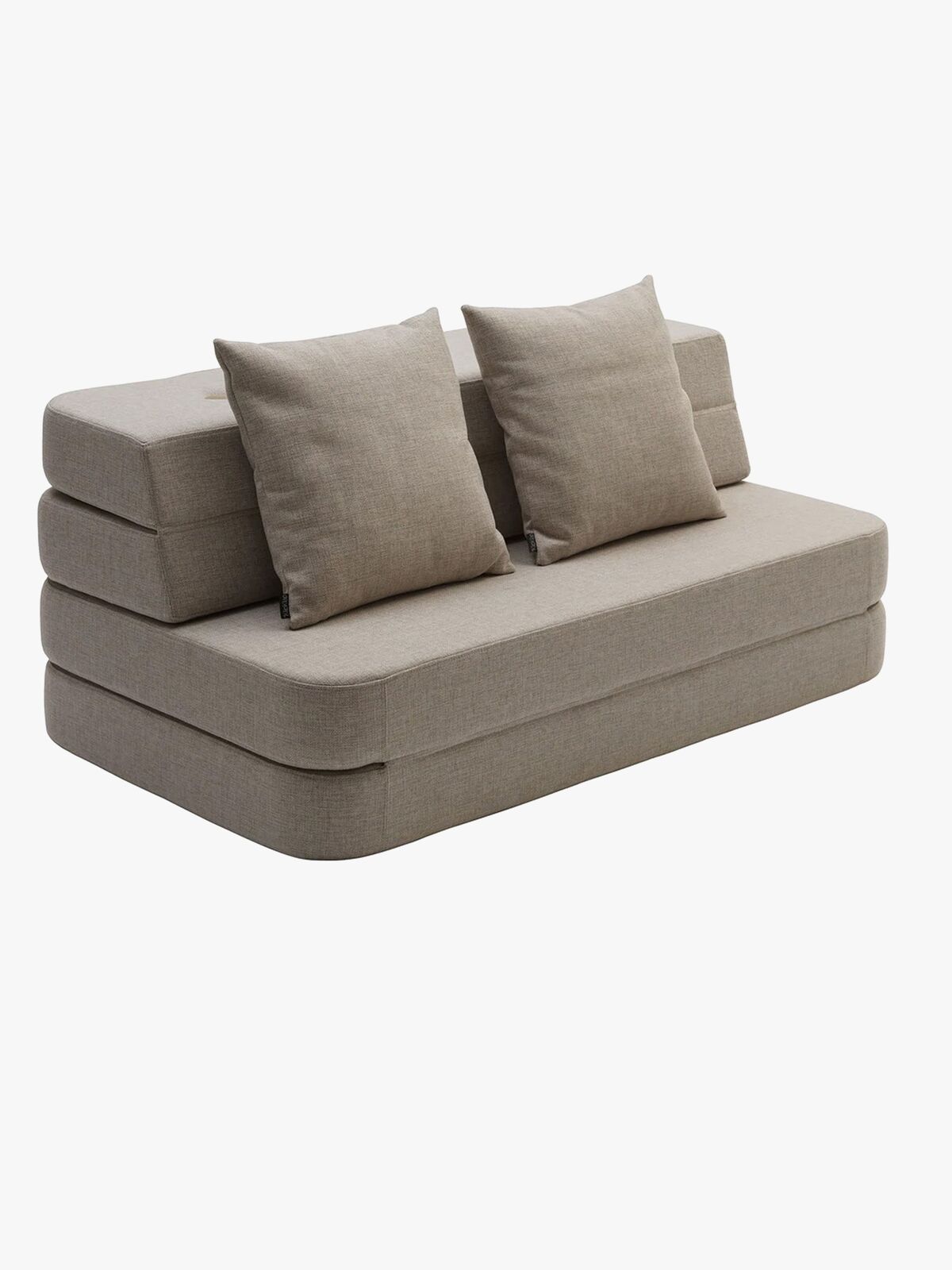 KlipKlap 3 Fold Sofa, Sandfarvet