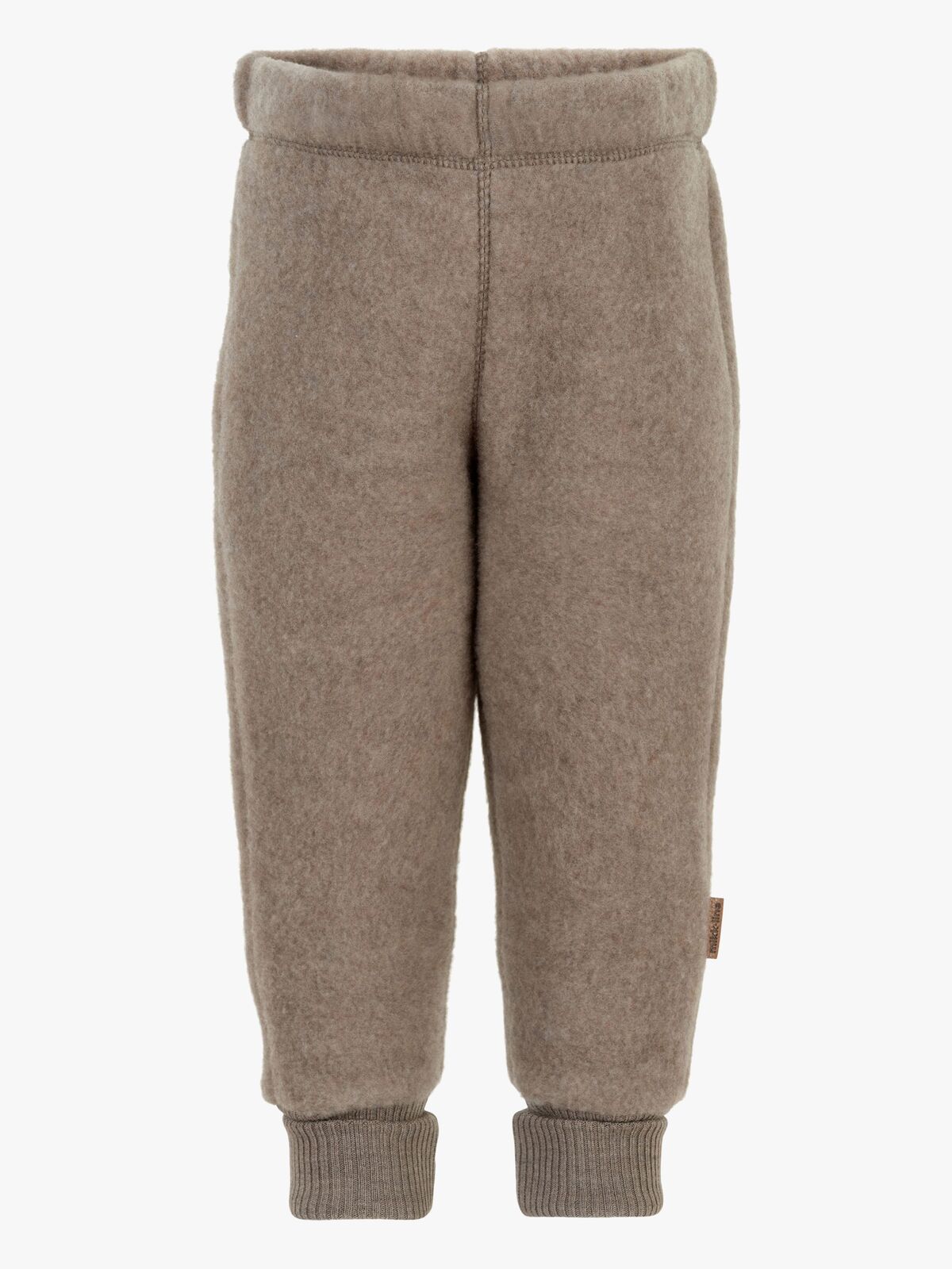 Mikk-Line Fleecebukser Merinould, Melange Denver
