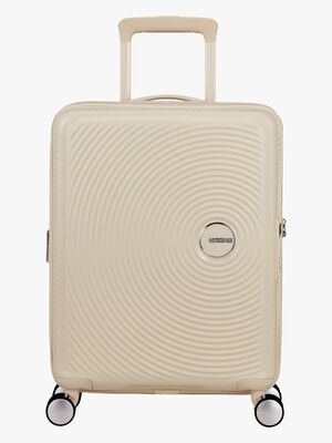 American Tourister Soundbox Spinner Kuffert 35,5-41L, Coconut Sand