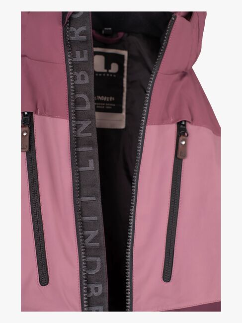 Lindberg Alpine Vinterjakke, Dry Rose/Plum