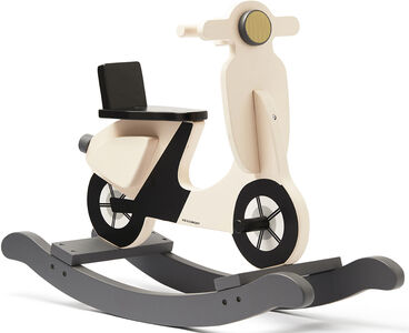 Kids Concept Gyngescooter, Lys beige