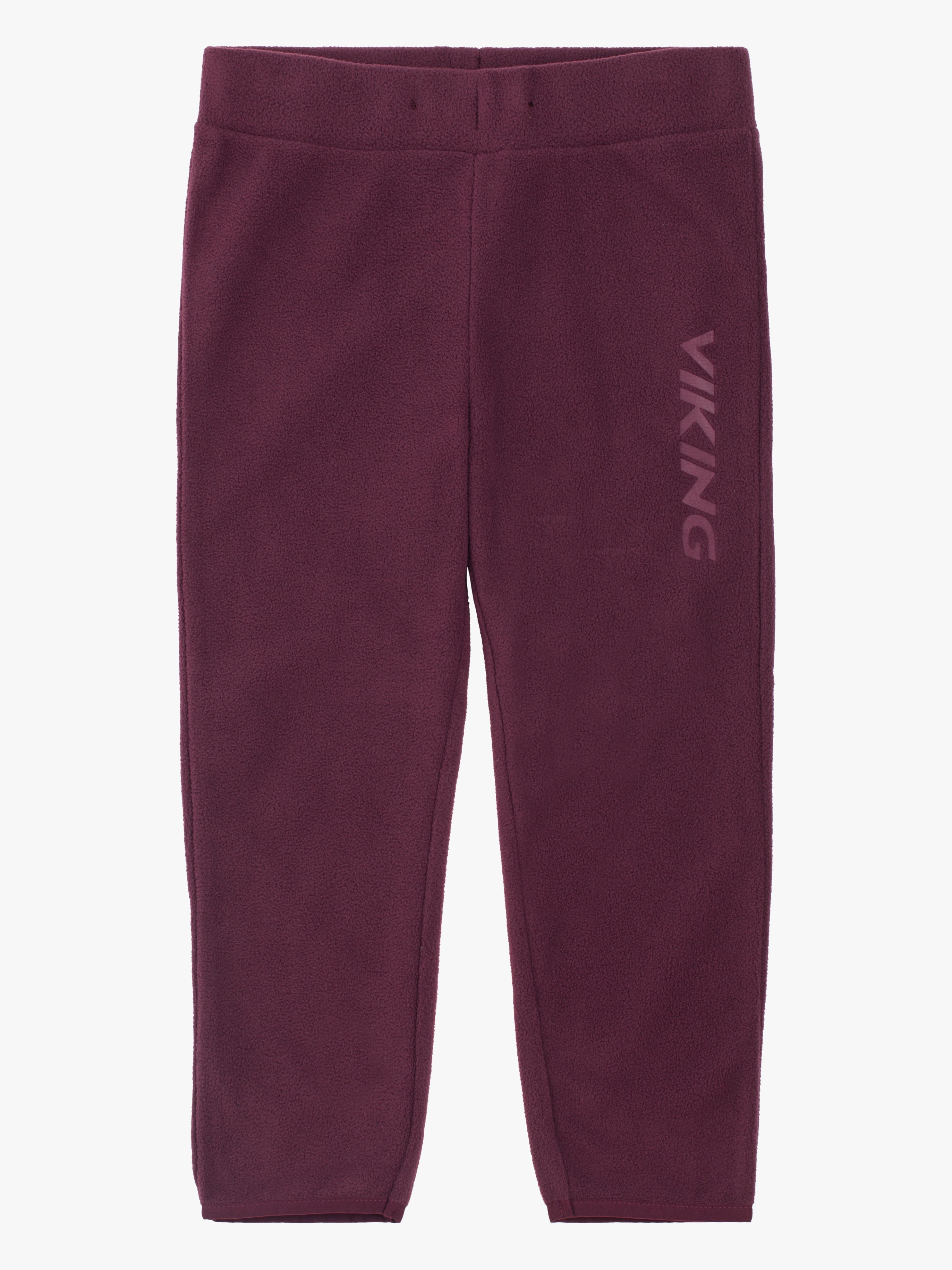 Viking Playtime Fleecebukser, Plum, 98