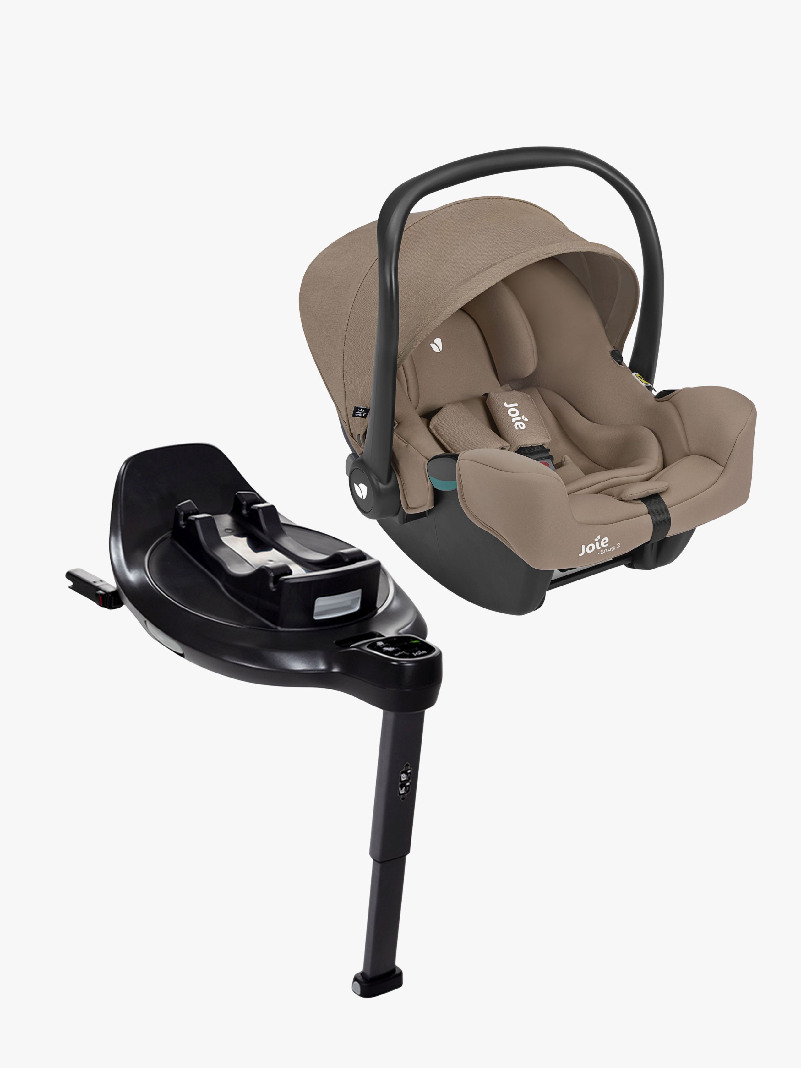 Joie i-Snug 2 Autostol Baby inkl. Base, Cashew