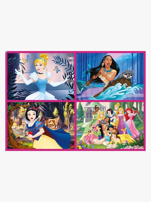 Educa Disney Princess Puslespil 4-i-1