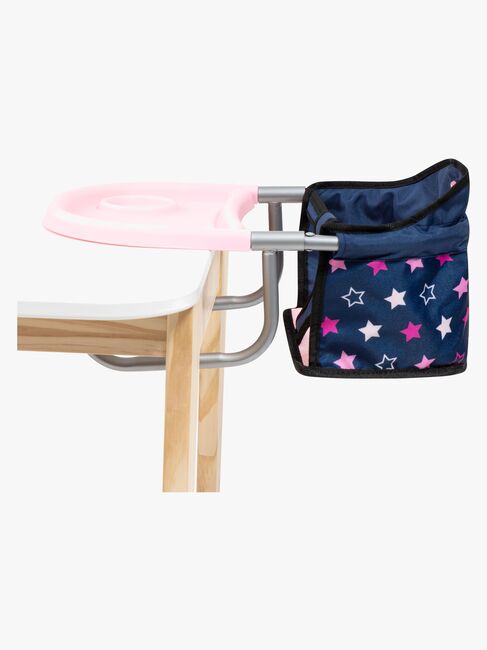 Bayer Design Babystol til Bord med Bakke, Blå/Pink