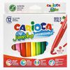 Carioca Jumbofiberpen Superwashable 12-pak