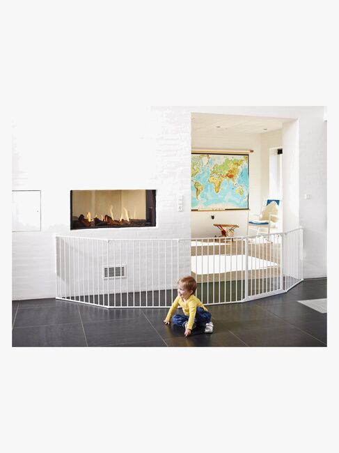 BabyDan Flex XXL Skruegitter, Hvid