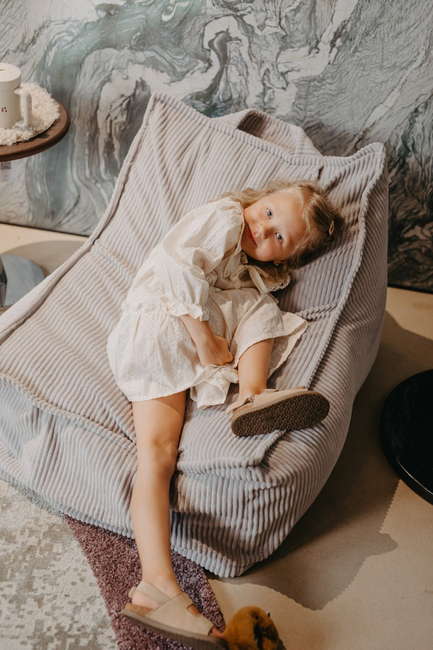 Yappy Kids Yappyhug Sækkestol, Light Grey