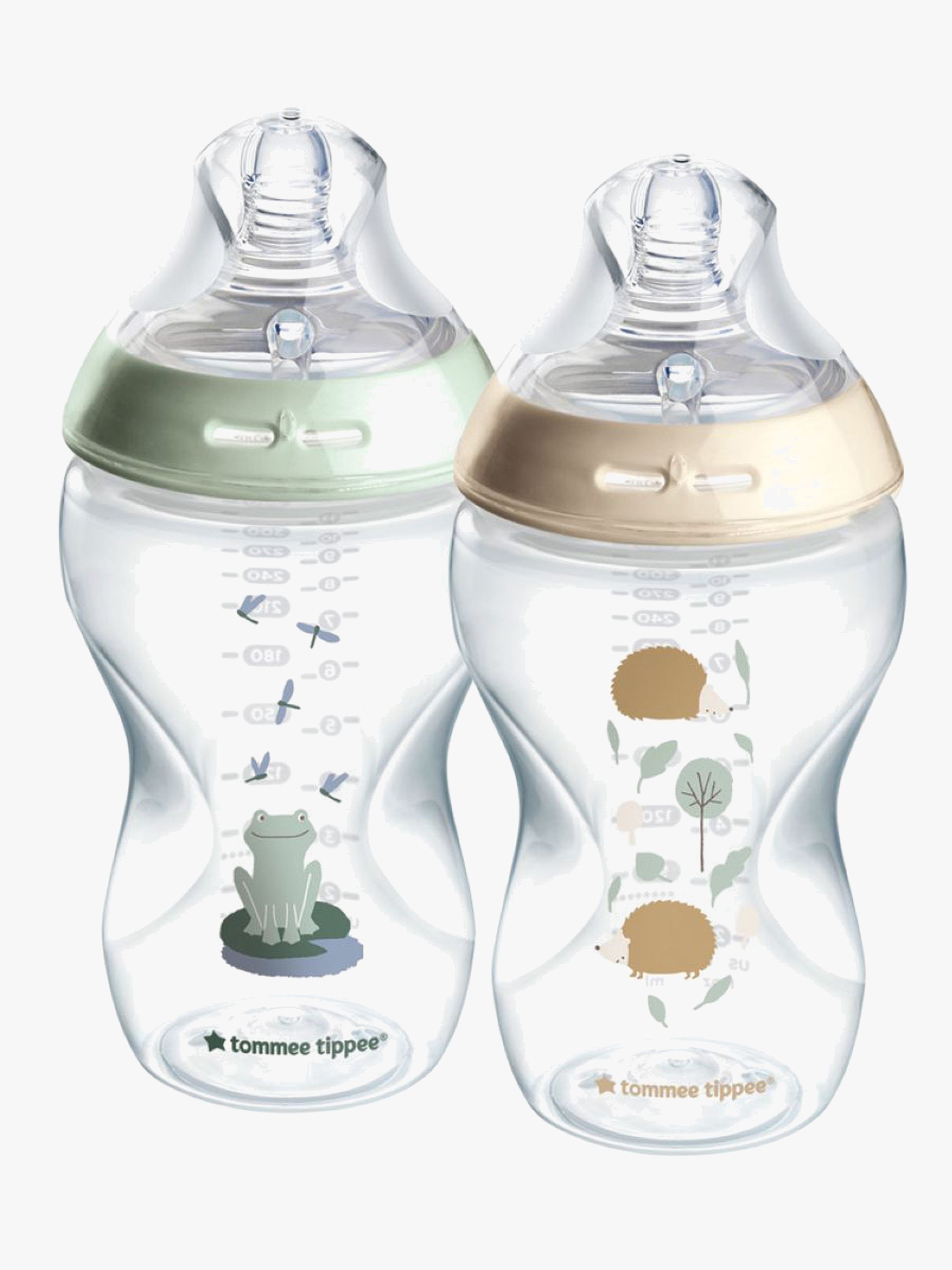 Tommee Tippee Natural Start Sutteflasker 340 ml 2-pak, Pond