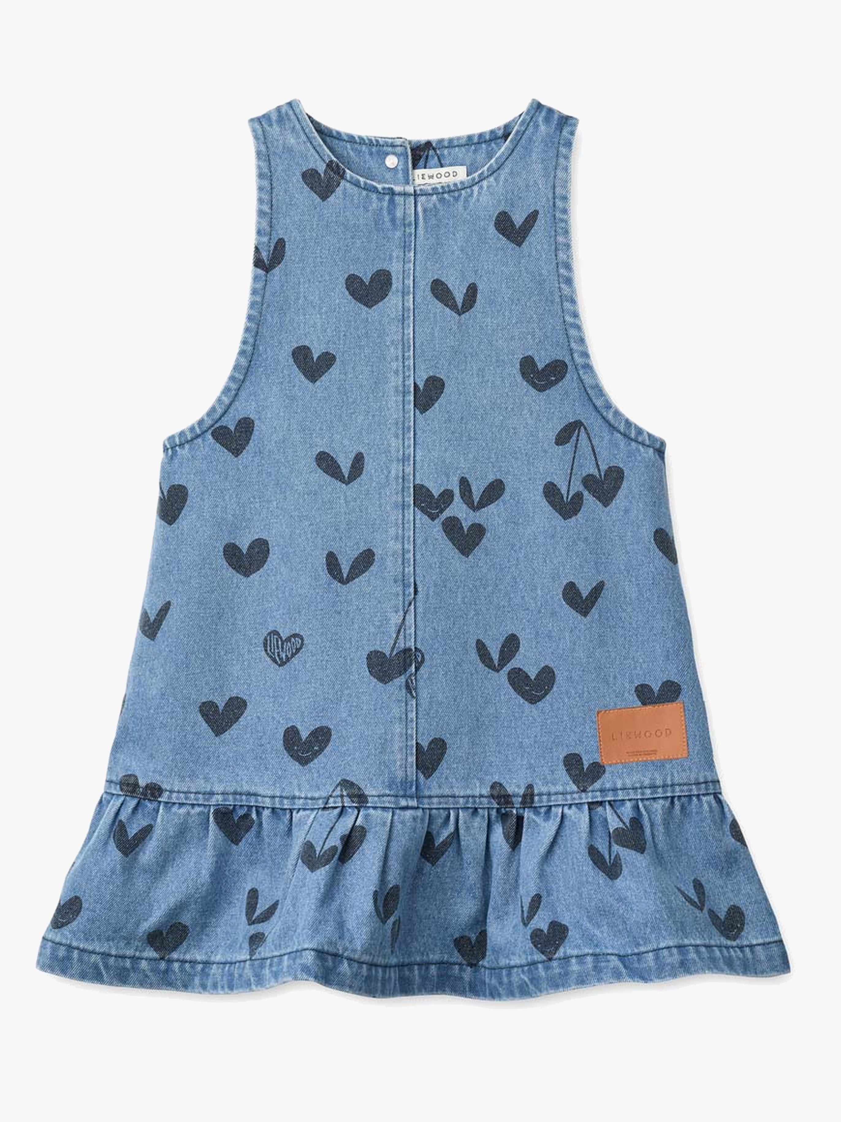 Liewood Angelica Denim Kjole, Sweethearts / Denim, 104
