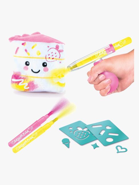 Canal Toys Airbrush Plush Bamse Food'tastic Mini