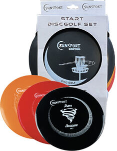 Sunsport Discgolf START Frisbee Sæt
