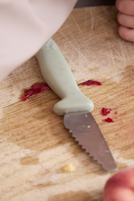 FILIBABBA Knivsæt til Børn 2-pak, Powder Blue/Green