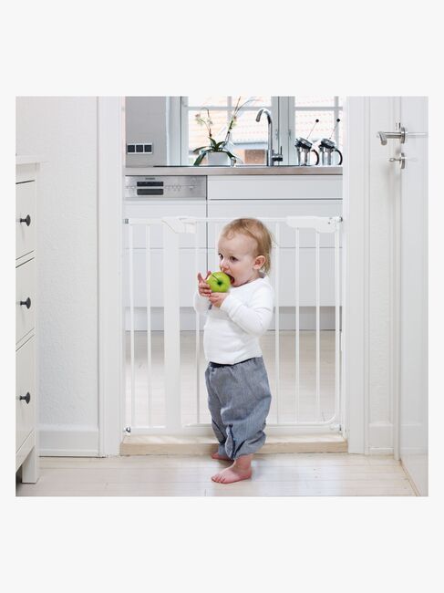 BabyDan Danamic 2/ext. 74-80 cm Sikkerhedsgitter, Hvid