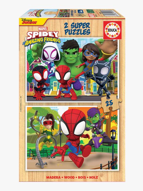 Educa Spidey And His Amazing Friends Puslespil 2x25 Brikker