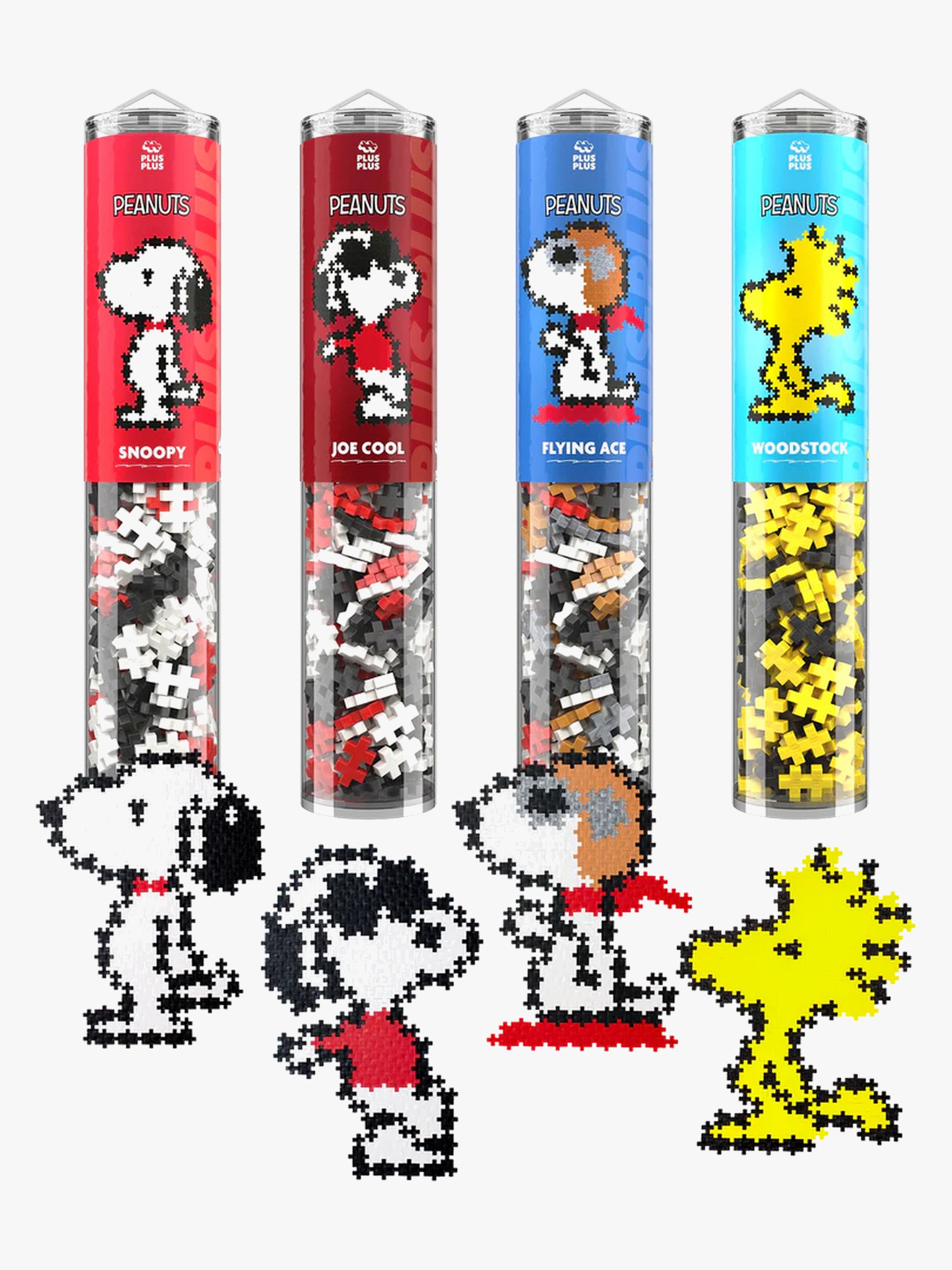 Plus Plus Nuser Tube 4-pak