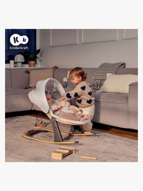 Kinderkraft ELSU Skråstol, Grå