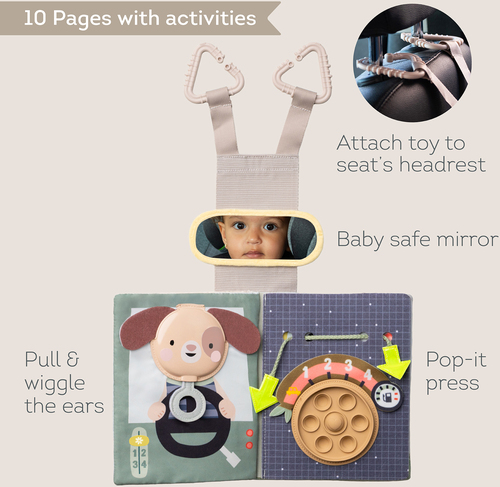 TAF Toys Ride Time Busy Ativitetsbog