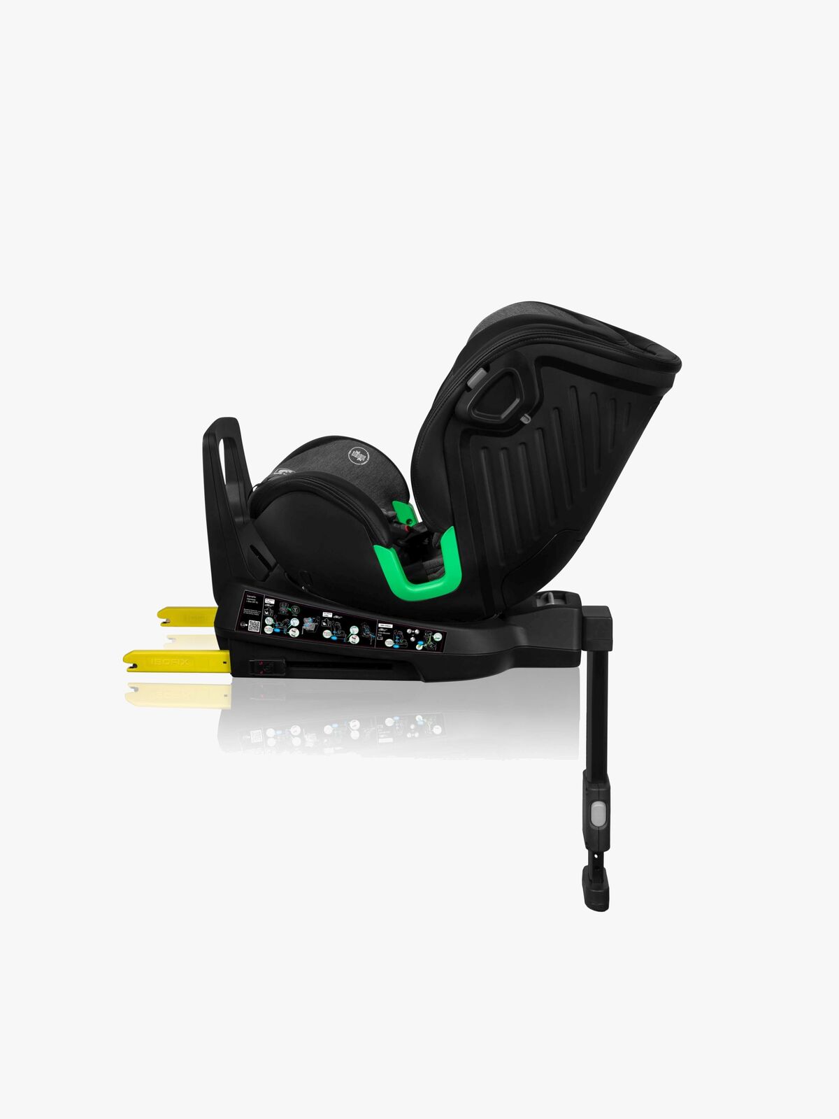 Lionelo Harmony i-Size Autostol, Grey Graphite Leather