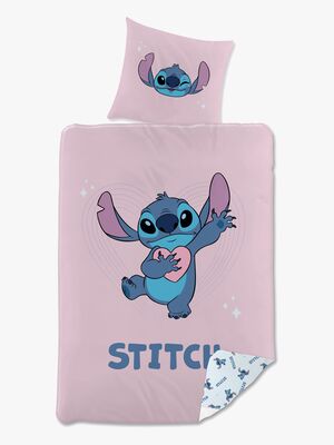 Disney Stitch Sengesæt 150x210, Pink