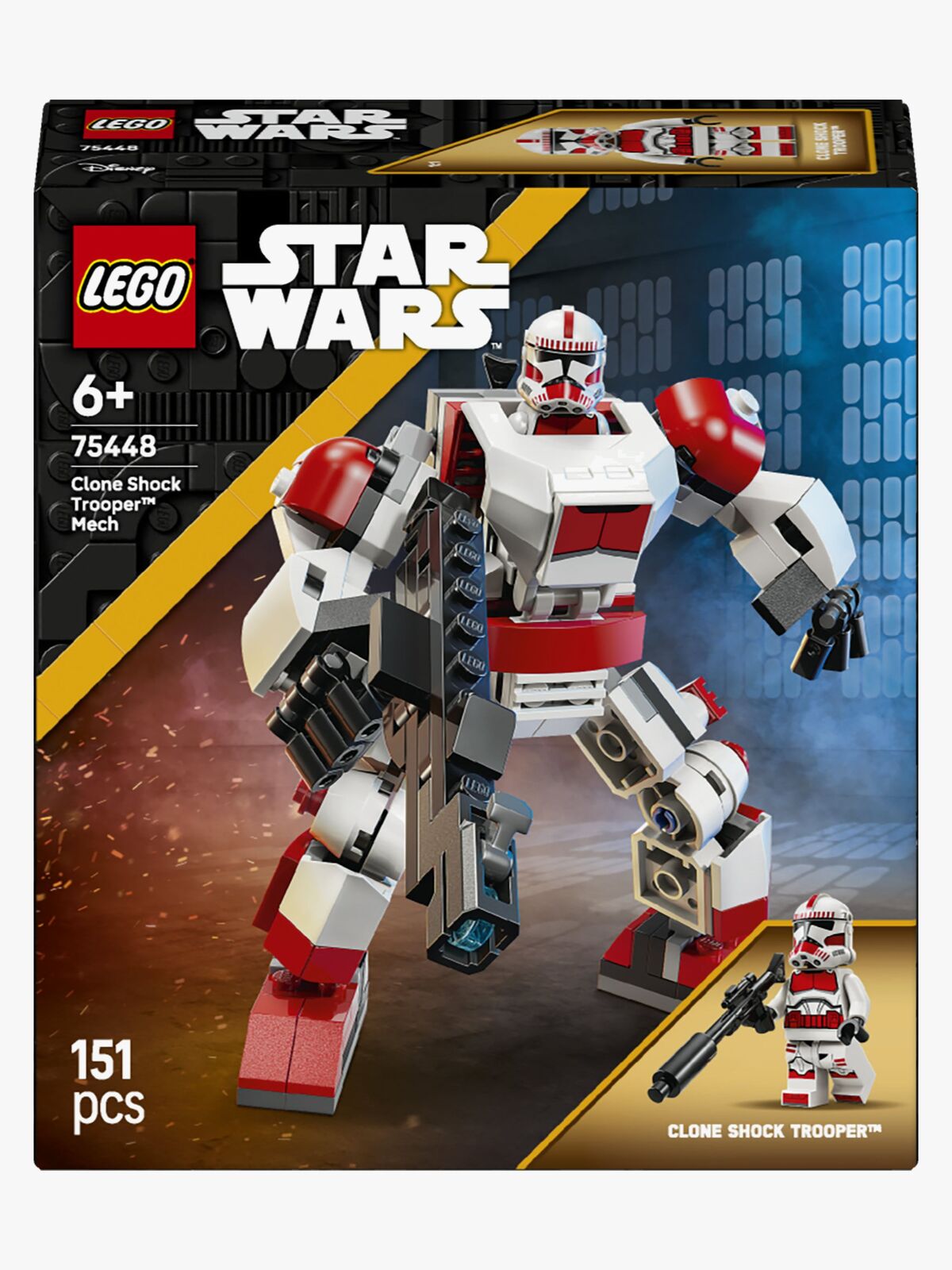 LEGO Star Wars 75448 Klonstødsoldat-mech