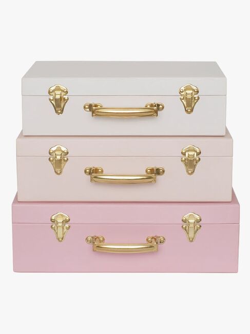 Jabadabado Kufferter 3-Pak, Pink