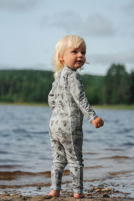 Lindberg Summer UV-Dragt, Mint Green/Grey