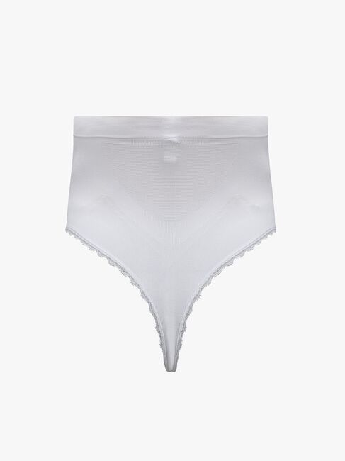 Milki String Seamless Graviditetstrusser 2-Pak, White